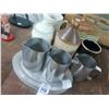 Image 1 : Stainless Pitchers, Cookie Jar, Crock, Platters, Pitcher Set