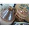 Image 2 : Stainless Pitchers, Cookie Jar, Crock, Platters, Pitcher Set