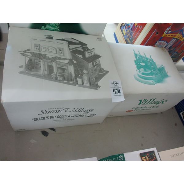 2-Dept. 56 Snow Houses - 2 X $