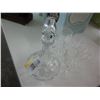 Image 1 : Crystal Decanter w/6 Stems