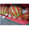 Image 2 : Holiday Ornament Décor, Garland - 2 Bins