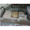 Image 1 : Vintage Military Metal Garment Case w/Commidation Letter/Vintage Photos