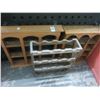 Image 1 : Wall Mount Shelf Displays, Wine Bottle Rack