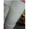 Image 1 : Contemporary White Mica End Table - Set of 4