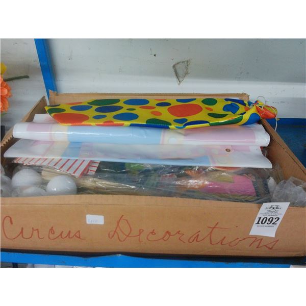 Circus Decorations