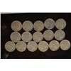 Image 1 : 16 FULL DATE BUFFALO NICKELS: 1934-1938