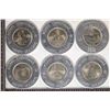 Image 1 : 6 ENCASED US STATE QUARTERS "MERRY CHRISTMAS