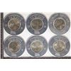Image 2 : 6 ENCASED US STATE QUARTERS "MERRY CHRISTMAS