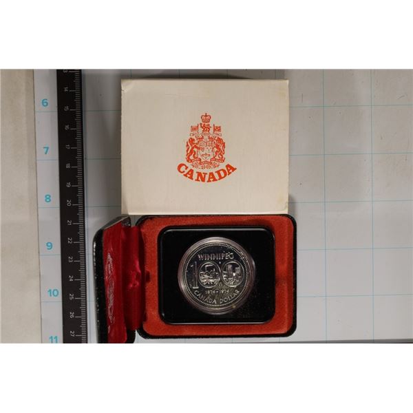 1974 CANADA WINNIPEG SILVER DOLLAR PROOF