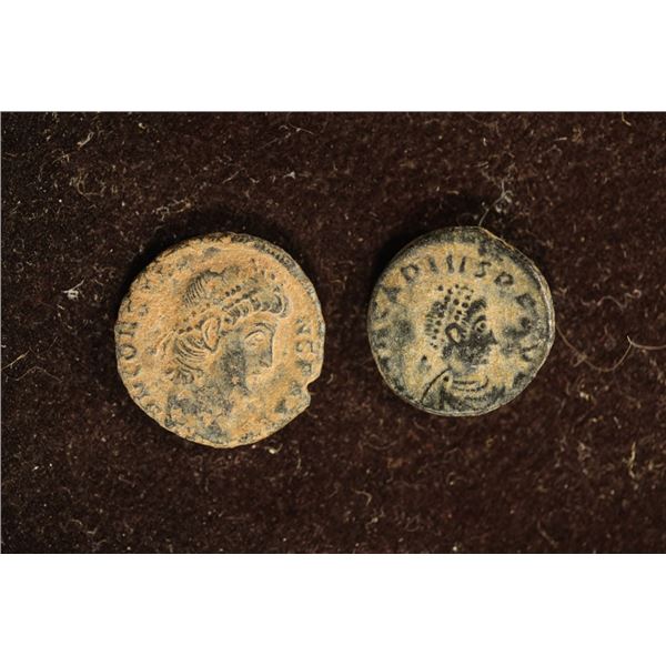 2 ROMAN ANCIENT COINS
