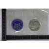 Image 1 : 1971-S IKE UNC SILVER DOLLAR (BLUE PACK)