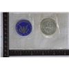 Image 2 : 1971-S IKE UNC SILVER DOLLAR (BLUE PACK)