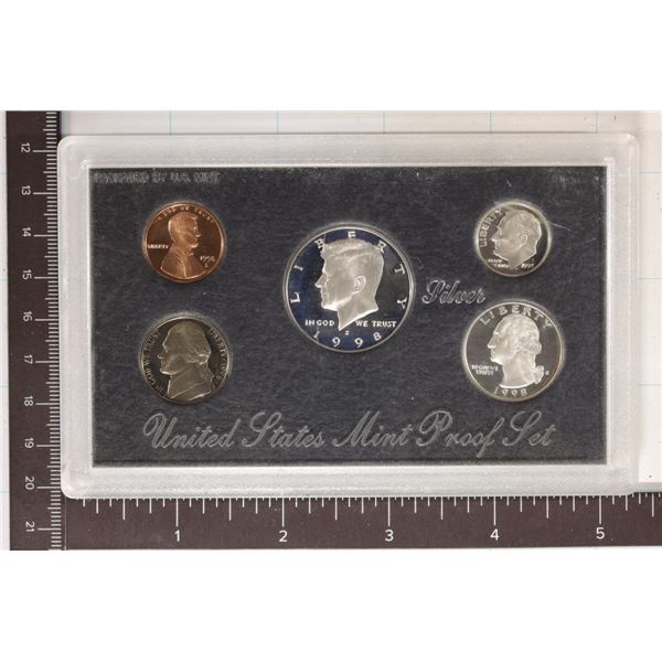 1998 US SILVER PROOF SET. NO BOX