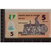 Image 2 : 2021 NIGERIA 5 HAIRA CRISP UNC POLYMER COLORIZED