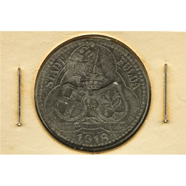 1918 GERMAN 50 KLEINGELDERSATZMARKE NOTGELD