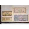 Image 2 : 4 ROMANIA BILLS: 2-ONE LEU, 1-TEN LEI & 1-ONE