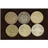 Image 2 : 6 MEXICO SILVER 10 CENTAVO COINS. .2304 OZ. ASW