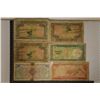 Image 2 : 6-VIETNAM BILLS: 3-5 DONG, 1-20 DONG, 1-50 DONG &