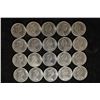 Image 2 : 20-1968 CANADA UNC 50 CENT COINS