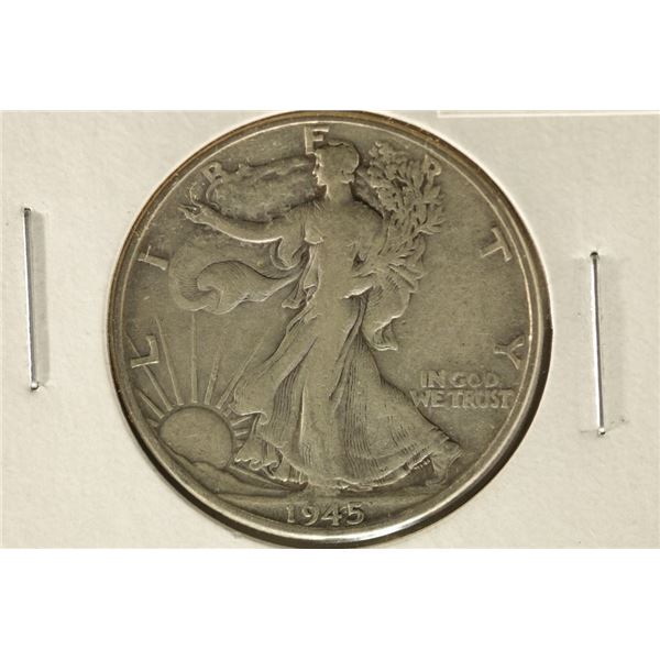 1945 SILVER WALKING LIBERTY HALF DOLLAR