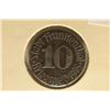 Image 1 : 1918 GERMAN 10 STADT FRANKENTHAL NOTGELD