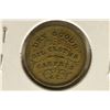 Image 2 : CIVIL WAR "B.W. TITUS" DRY GOODS STORE CARD TOKEN