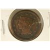 Image 1 : 1852 US LARGE CENT. 2 TINY DRILL MARKS CENTER OF