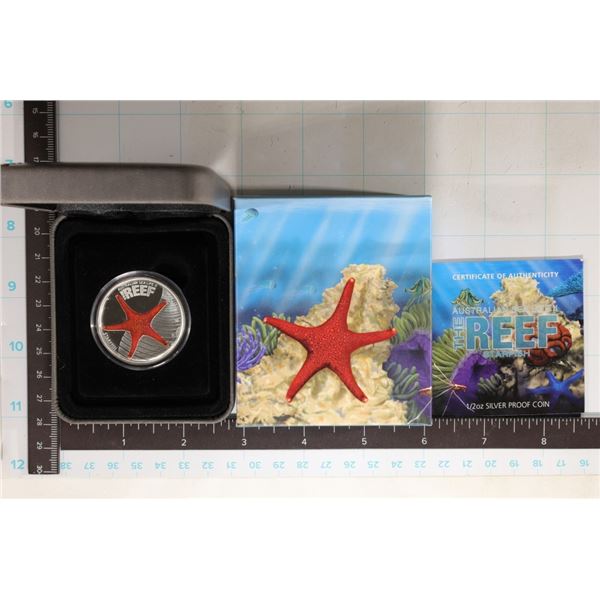 1/2 .999 SILVER AUSTRALIA SEA LIFE "THE REEF"  II