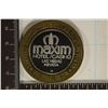 Image 2 : CASINO $10 SILVER TOKEN (UNC) THE MAXIM, LAS VEGAS