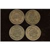 Image 2 : 1908, 1908-D, 1910 & 1916 SILVER BARBER DIMES