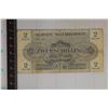 Image 1 : 1944 AUSTRIA 2 SCHILLING MILITARY PAYMENT CERT
