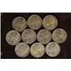 Image 1 : 10-35% SILVER JEFFERSON WAR NICKELS: .563 OZ. ASW