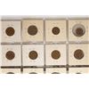 Image 8 : 39 GREAT BRITIAN ASSORTED NEW PENCE COINS :