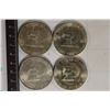 Image 2 : 4-1776-1976-S IKE SILVER DOLLARS UNC.  1 HAS A