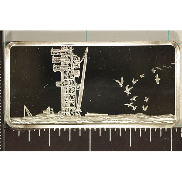 1.02 OZ. PROOF STERLING SILVER "SCOUT LAUNCH