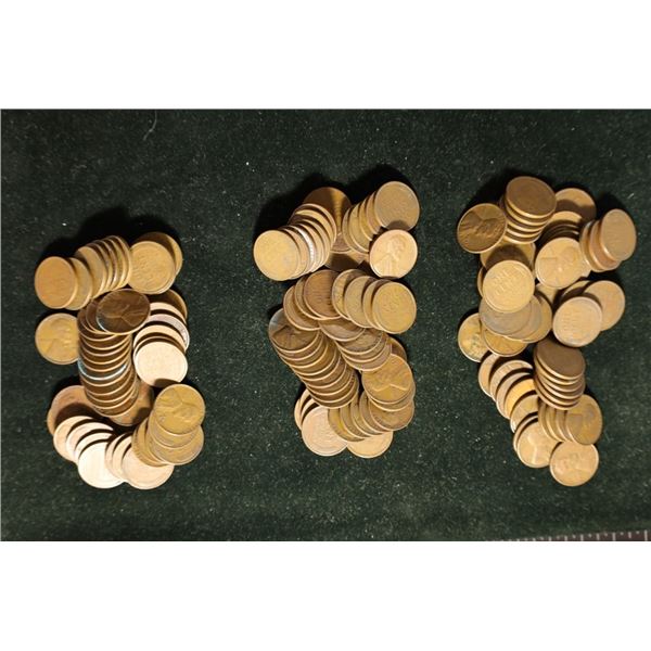 150 LINCOLN WHEAT CENTS: 1940-1944