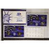 Image 1 : 2001 US PROOF SET (WITH BOX) & CERTIFICATE