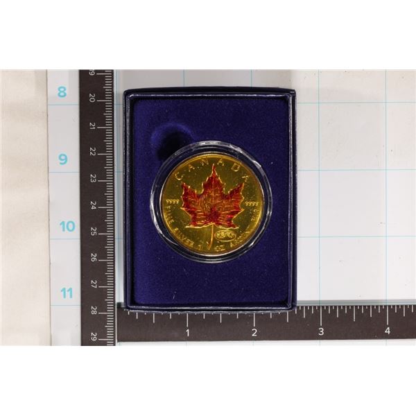2000 CANADA 9999 SILVER $5 MAPLE LEAF WITH