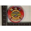 Image 1 : $5 TROPICANA CASINO CHIP. 1996 BBQ COOK-OFF &