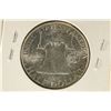Image 2 : 1958 SILVER FRANKLIN HALF DOLLAR. BRILLIANT  UNC