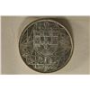 Image 2 : 1966 PORTUGUESA SILVER UNC 20 ESCUDOS .209 OZ