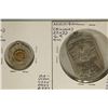 Image 2 : 2 SILVER RELIGIOUS PENDANTS: PAULUS VI (INLUDES