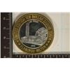 Image 1 : CASINO $10 SILVER TOKEN (UNC) FLAMINGO HILTO, LAS