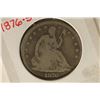 Image 1 : 1876-S SILVER SEATED LIBERTY HALF DOLLAR