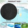 Image 1 : NEW HOT TUB MAT 157 INCH ROUND WATERPROOF PAD