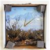 Image 1 : NEW ORGAN MOUNTAINS NEW MEXICO WALL CLOCK 13 X 13"