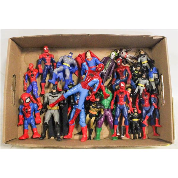 23 MARVEL SPIDERMAN, BATMAN, JOKER,