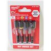 Image 1 : MILWAUKEE 2 9/16” MAGNETIC NUT DRIVER IMPACT SET