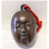 Image 1 : VINTAGE JAPANESE BRONZE "NOH" MASK BELL- RARE