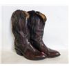 Image 1 : MENS BOULET COWBOY BOOTS SIZE 9